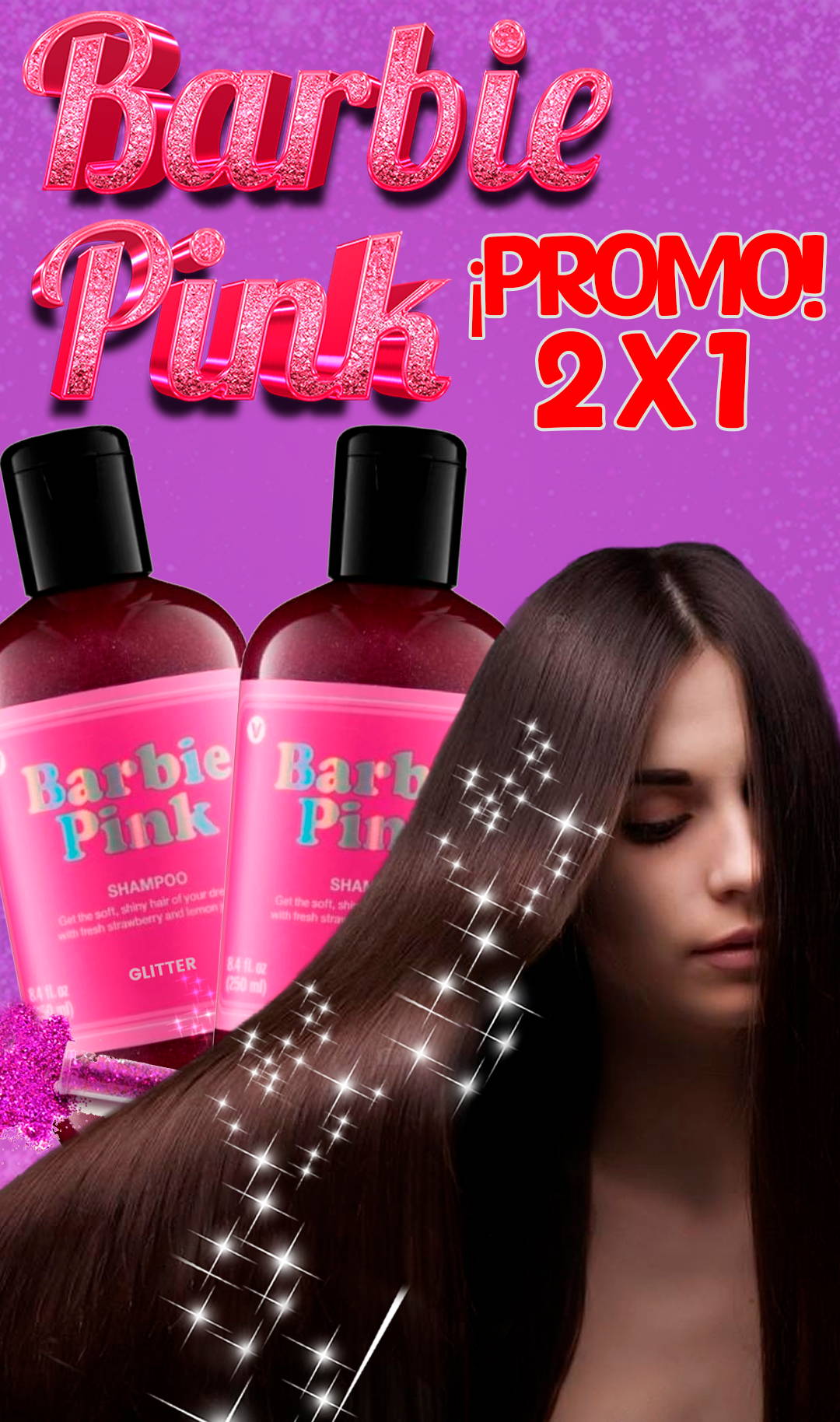 Barbie pink shampoo on sale